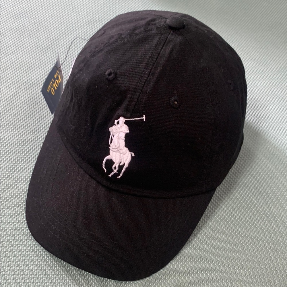 Polo by Ralph Lauren Black Baseball Cap